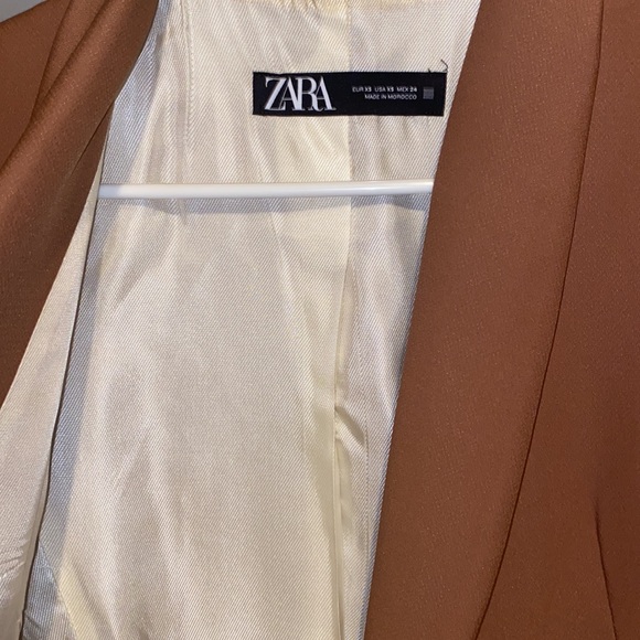 Brown Zara blazer coat/ Blazer Dress - Picture 10 of 12